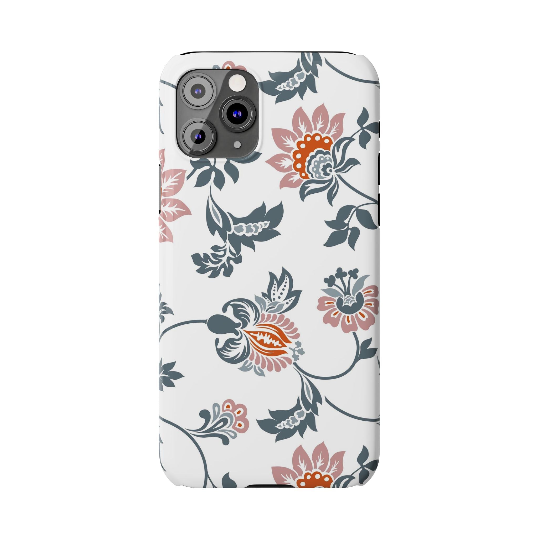Pink and Green Floral