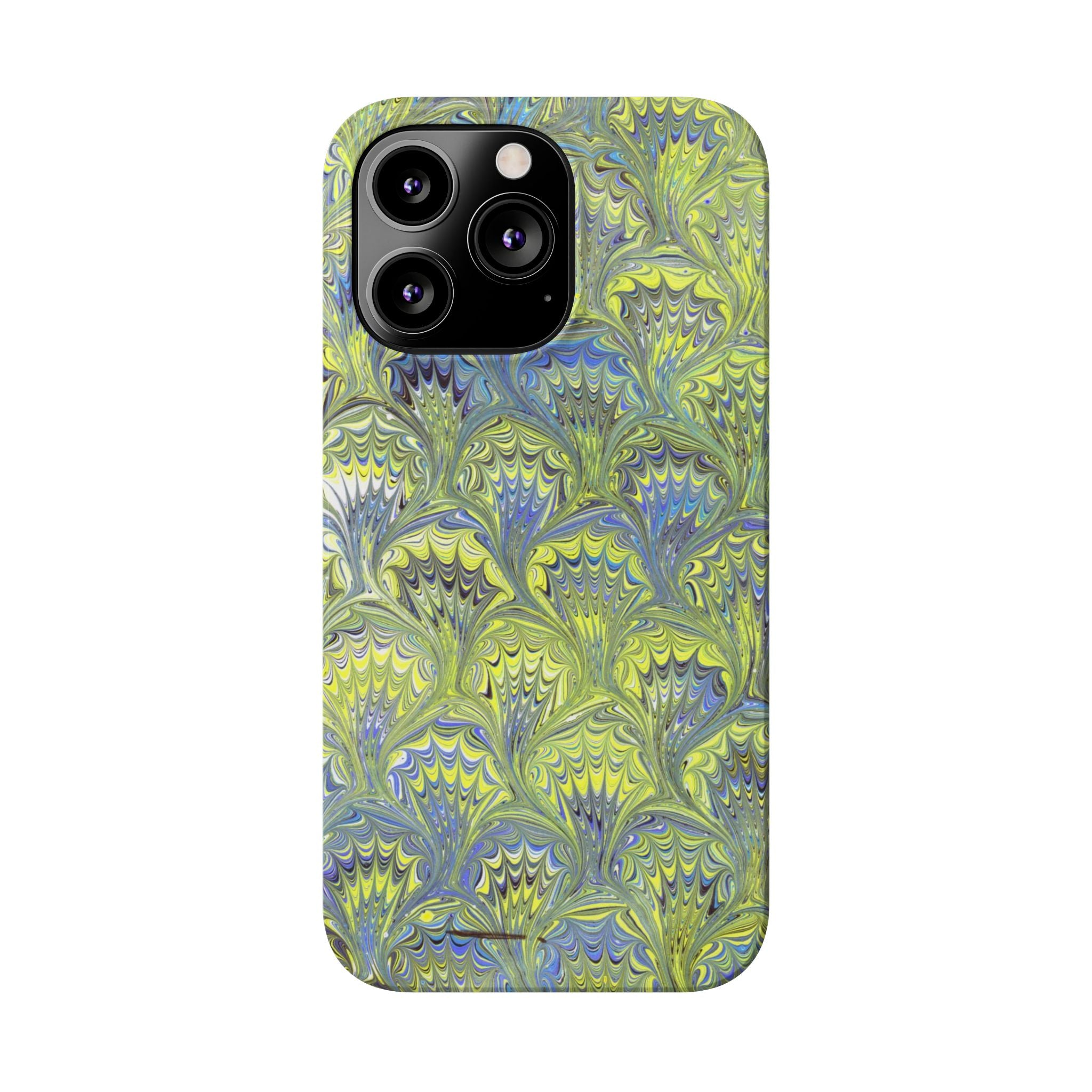 Bright Green and Blue