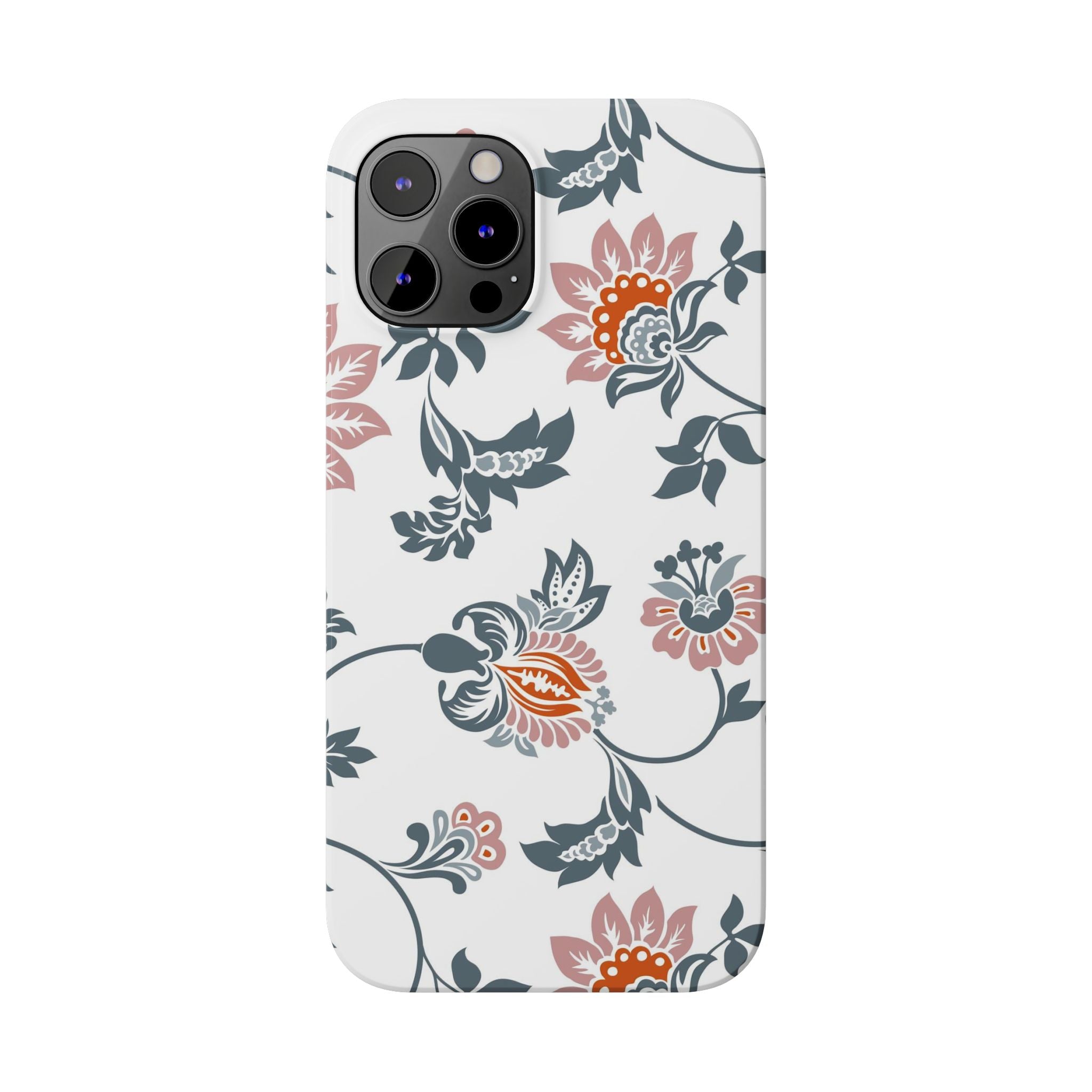 Pink and Green Floral