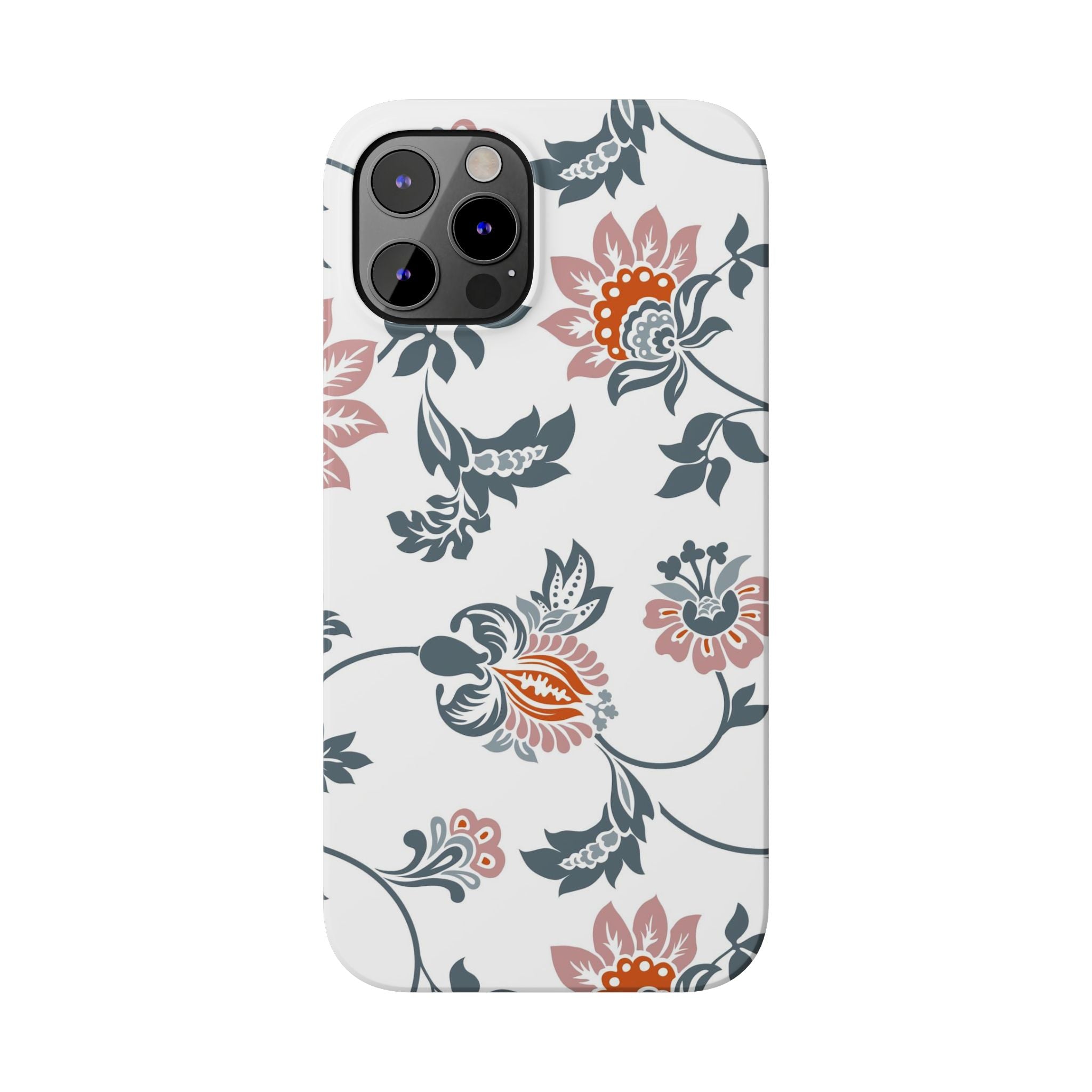 Pink and Green Floral