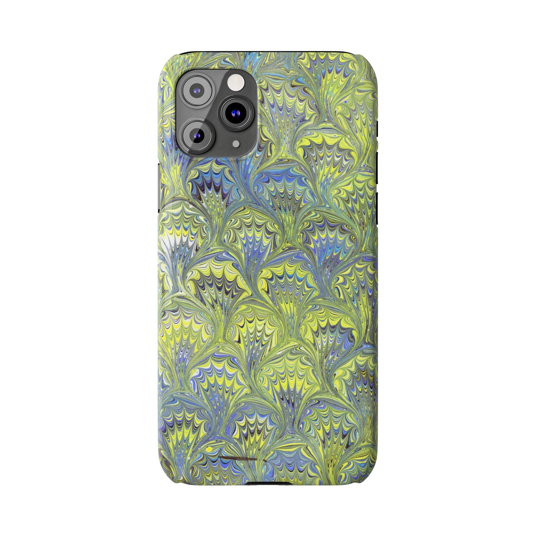 Bright Green and Blue