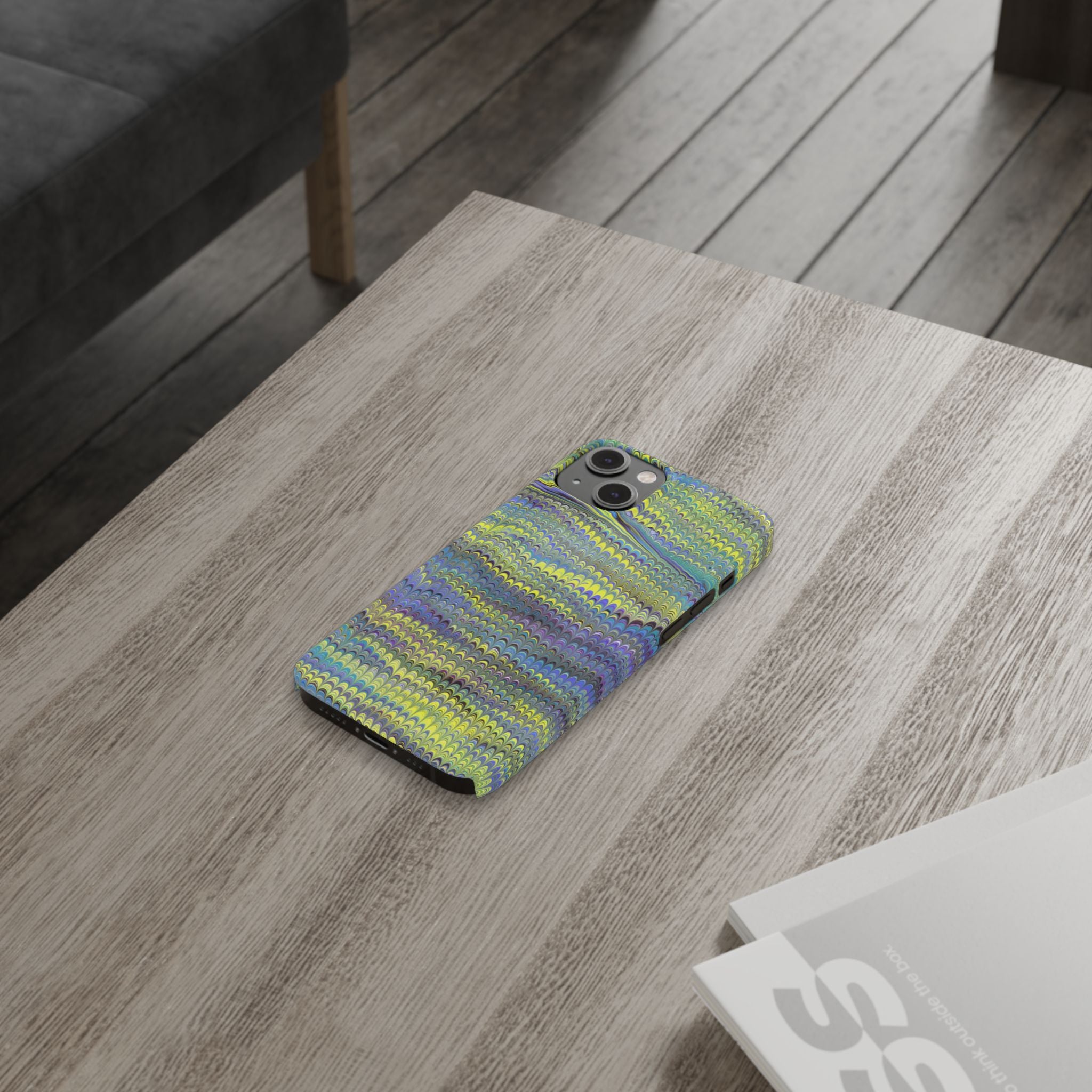 Lime Green and Blue Pallet