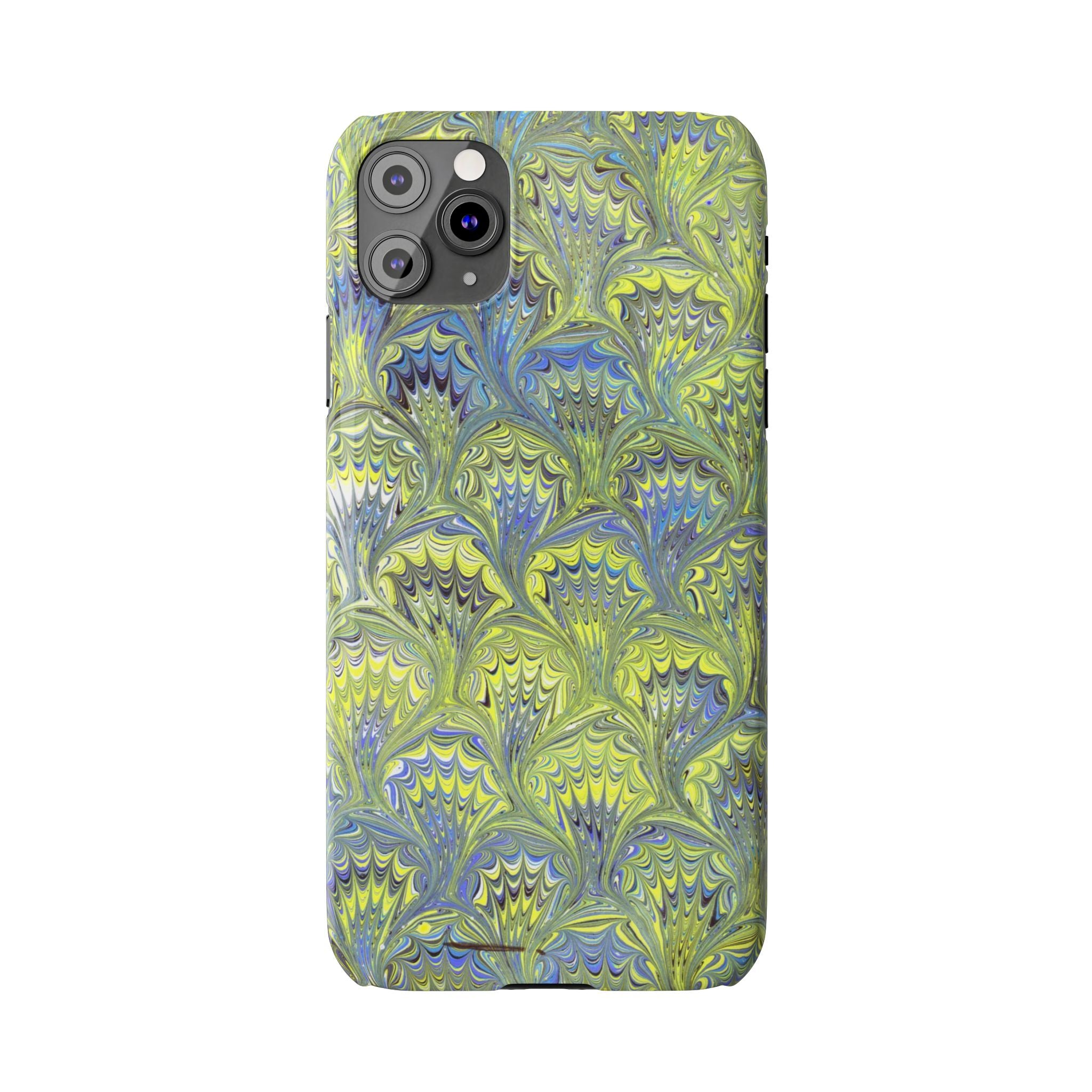 Bright Green and Blue
