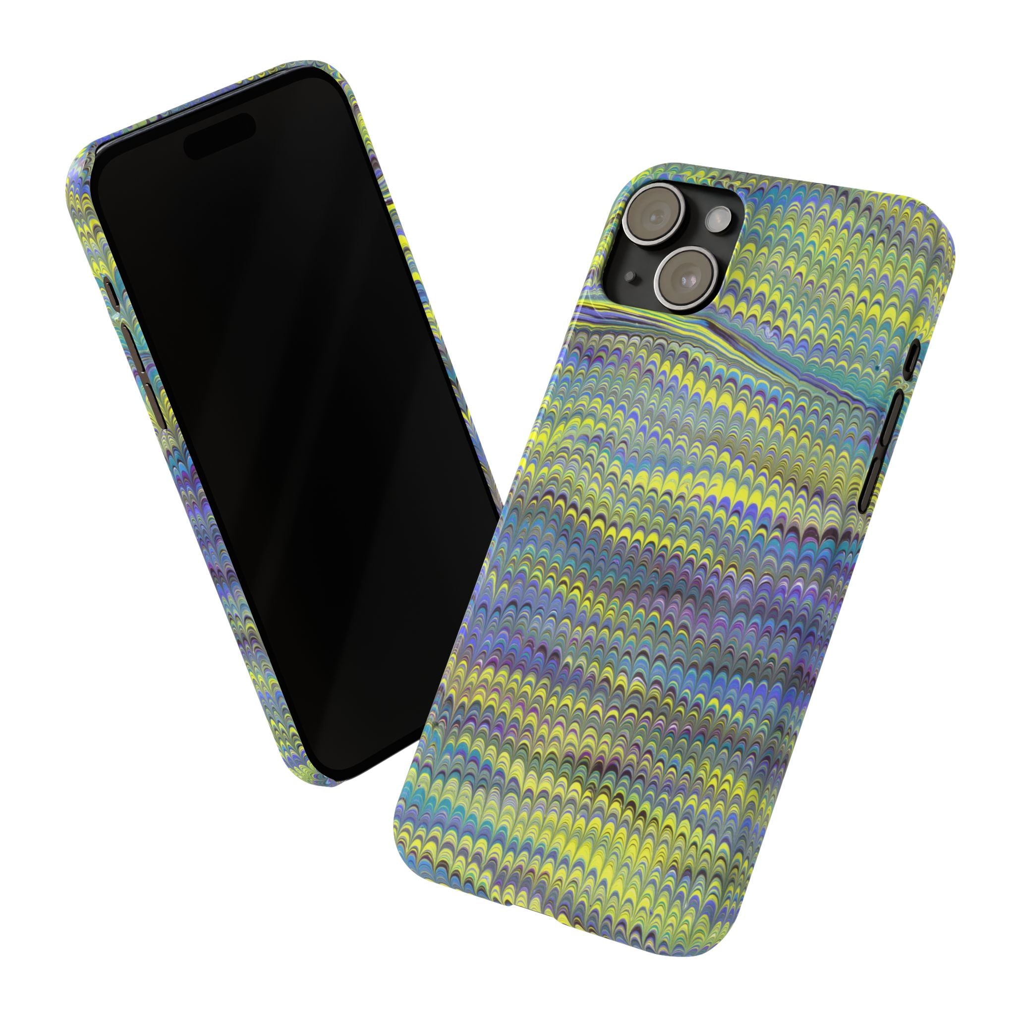 Lime Green and Blue Pallet