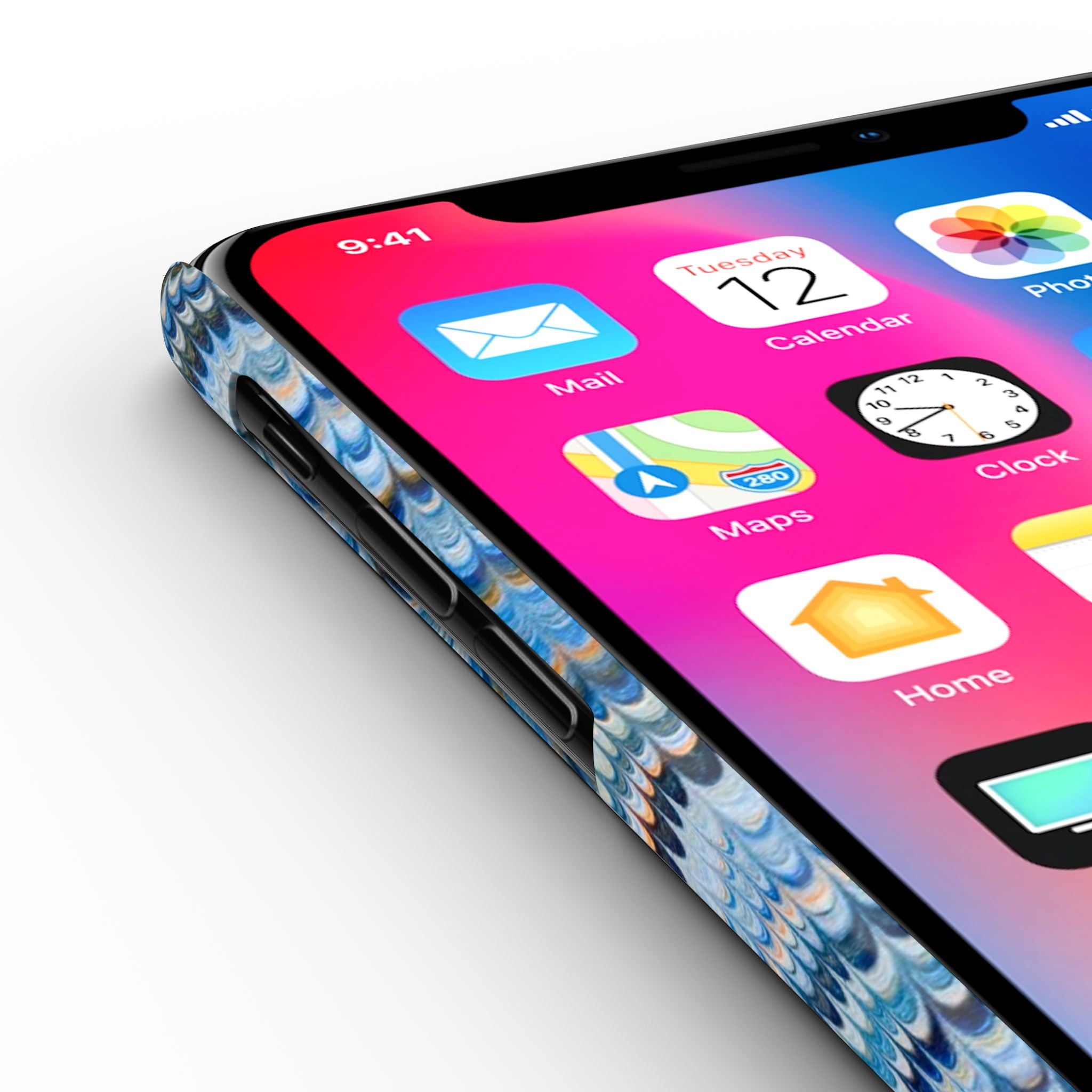 Blue Horizontal