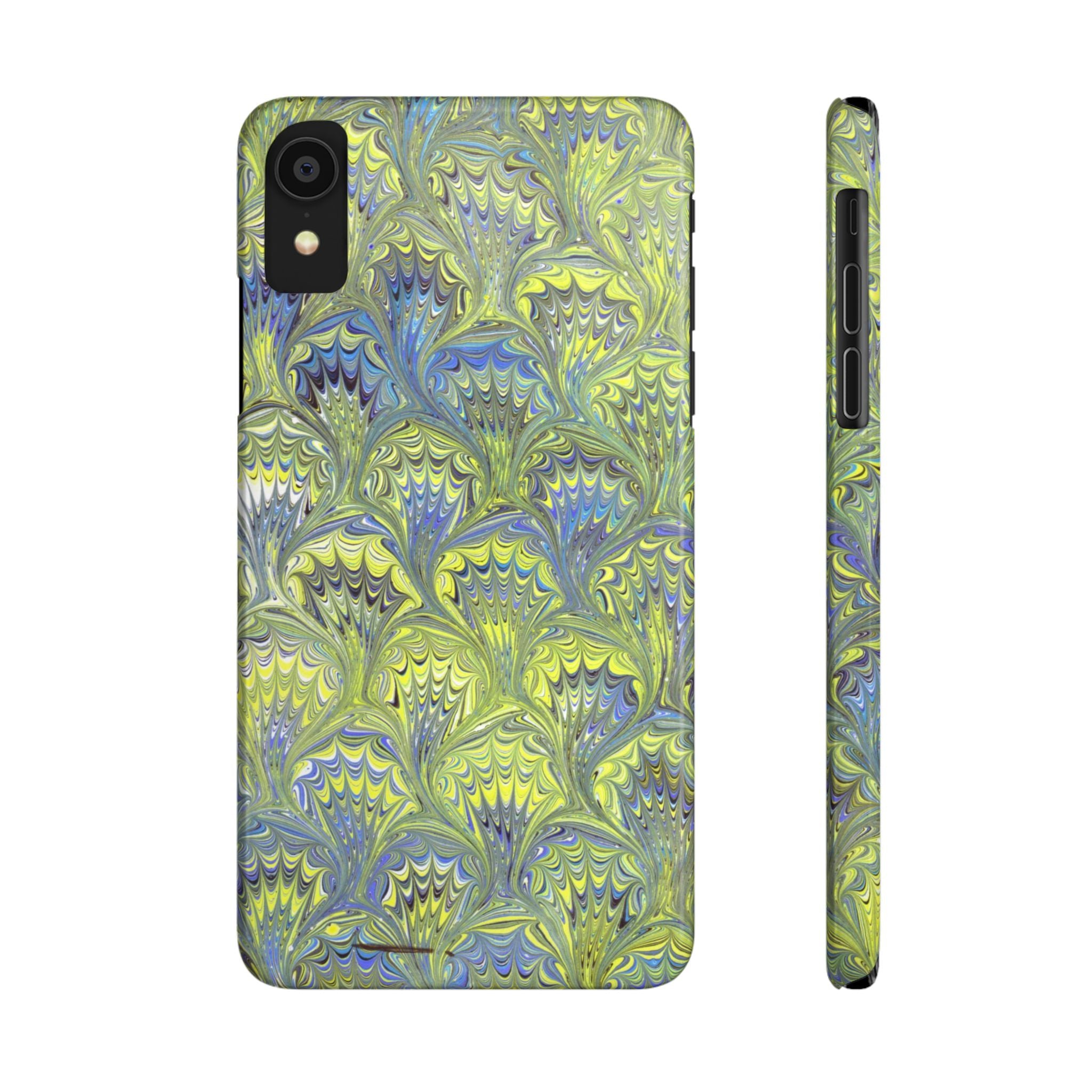Bright Green and Blue