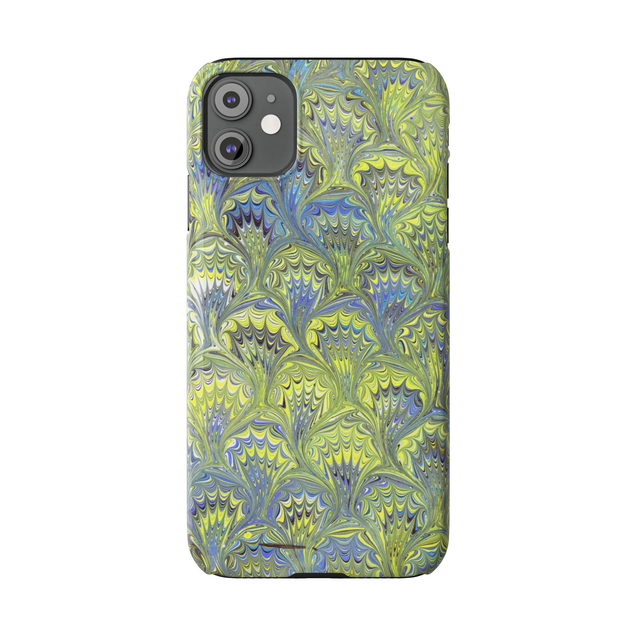 Bright Green and Blue