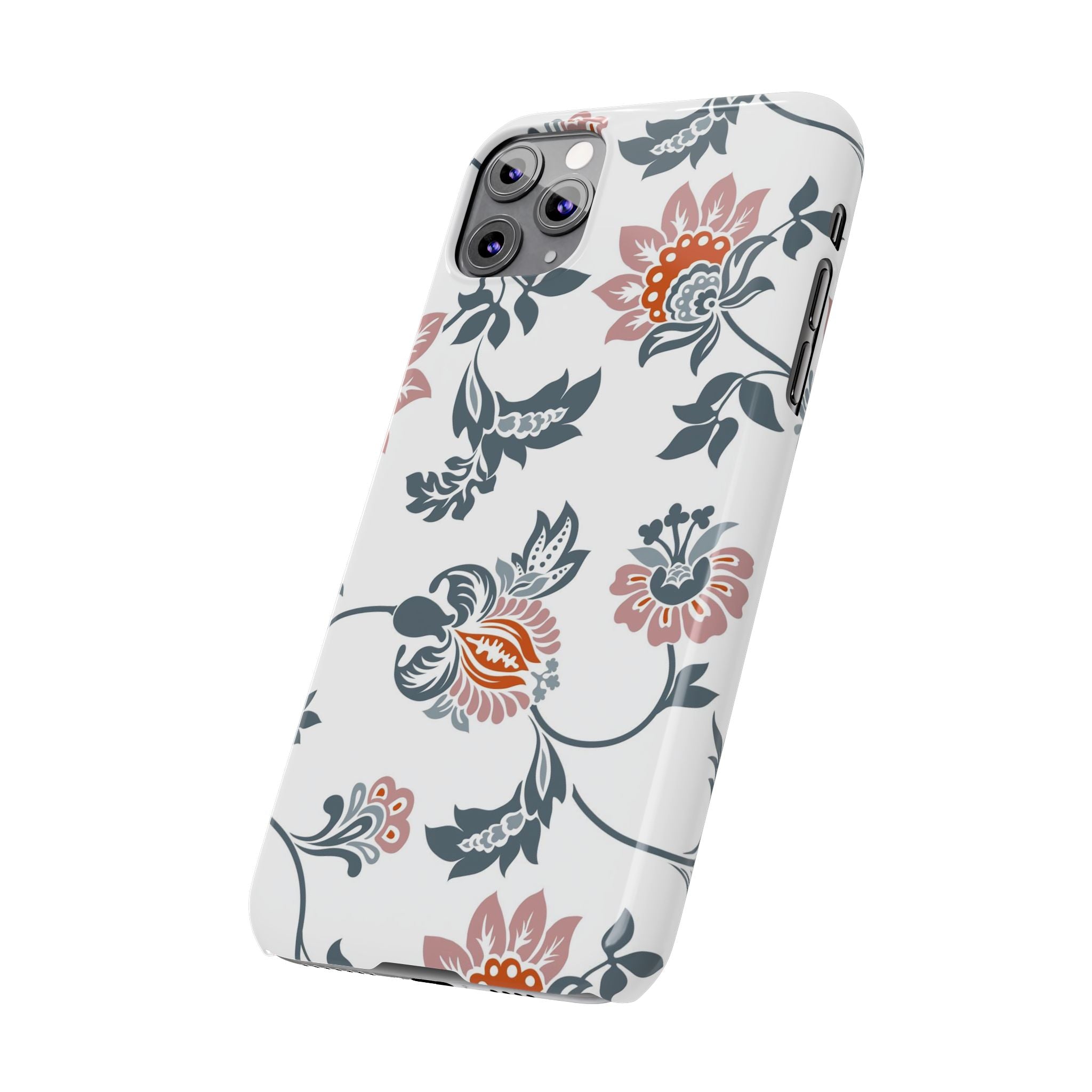 Pink and Green Floral