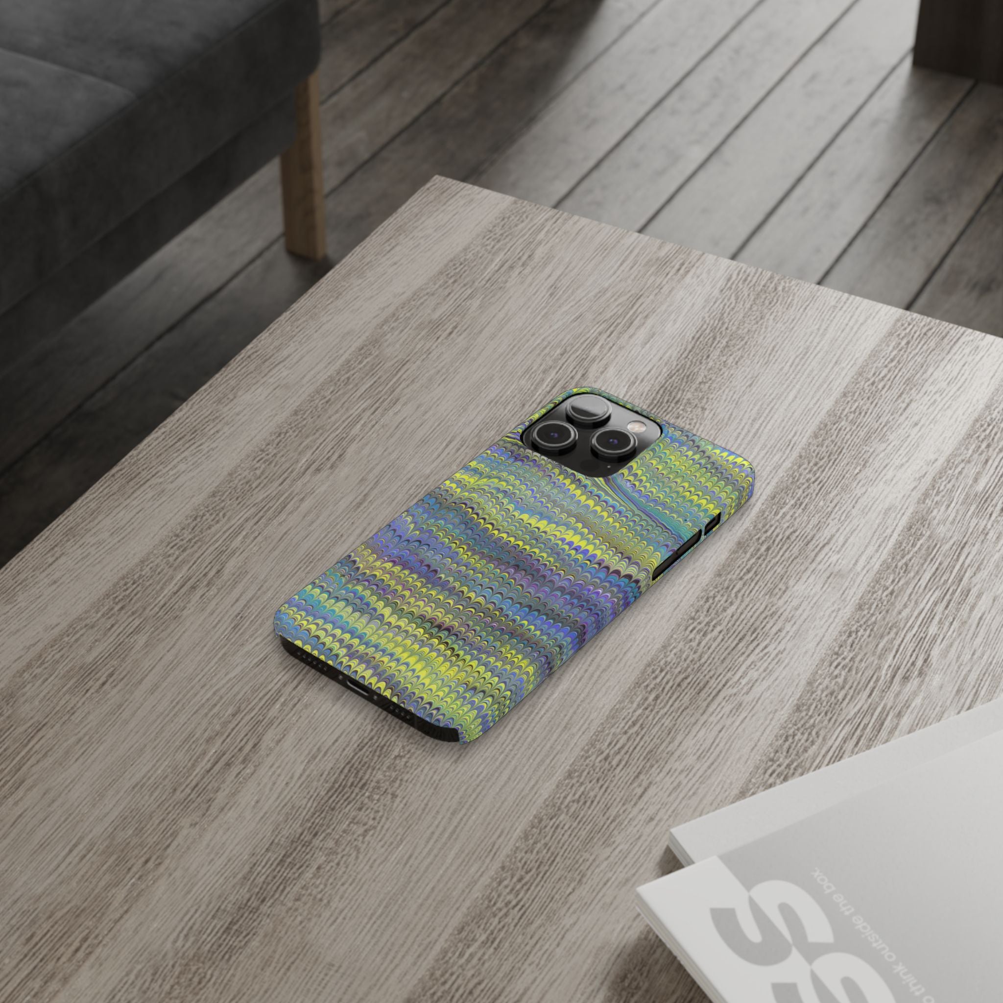 Lime Green and Blue Pallet