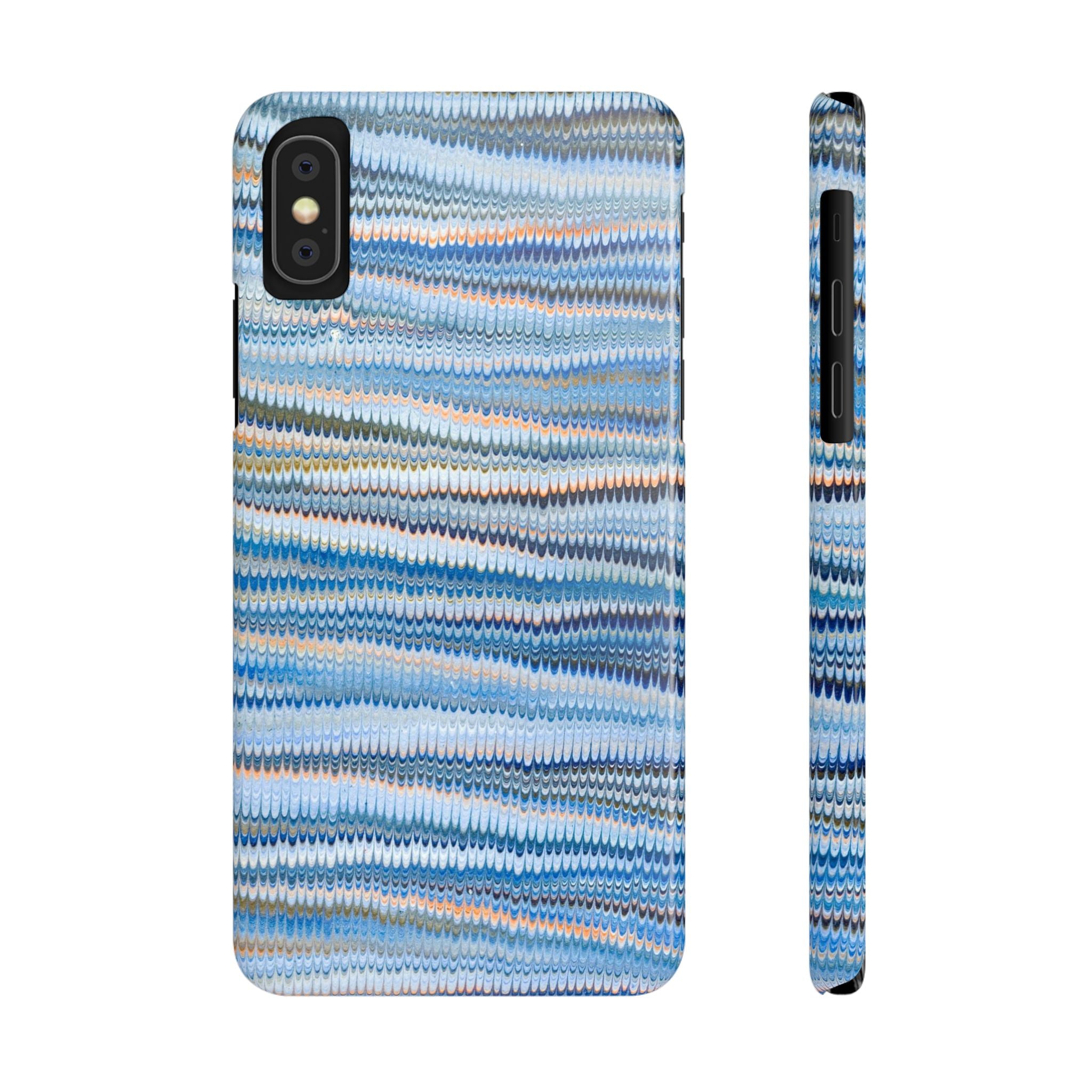 Blue Horizontal