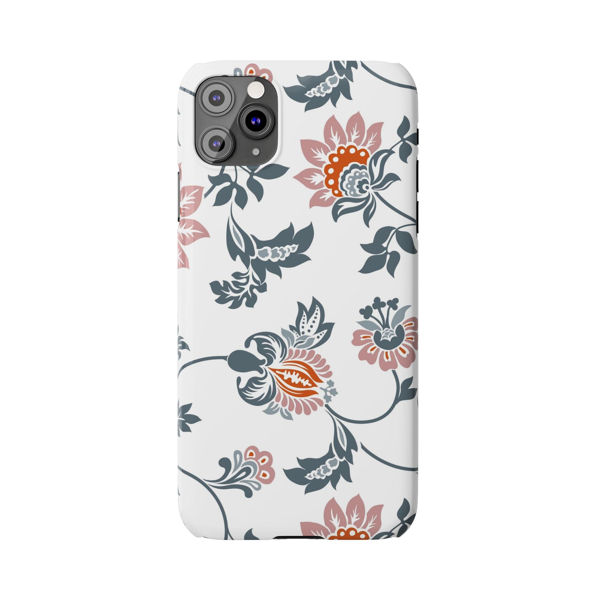 Pink and Green Floral