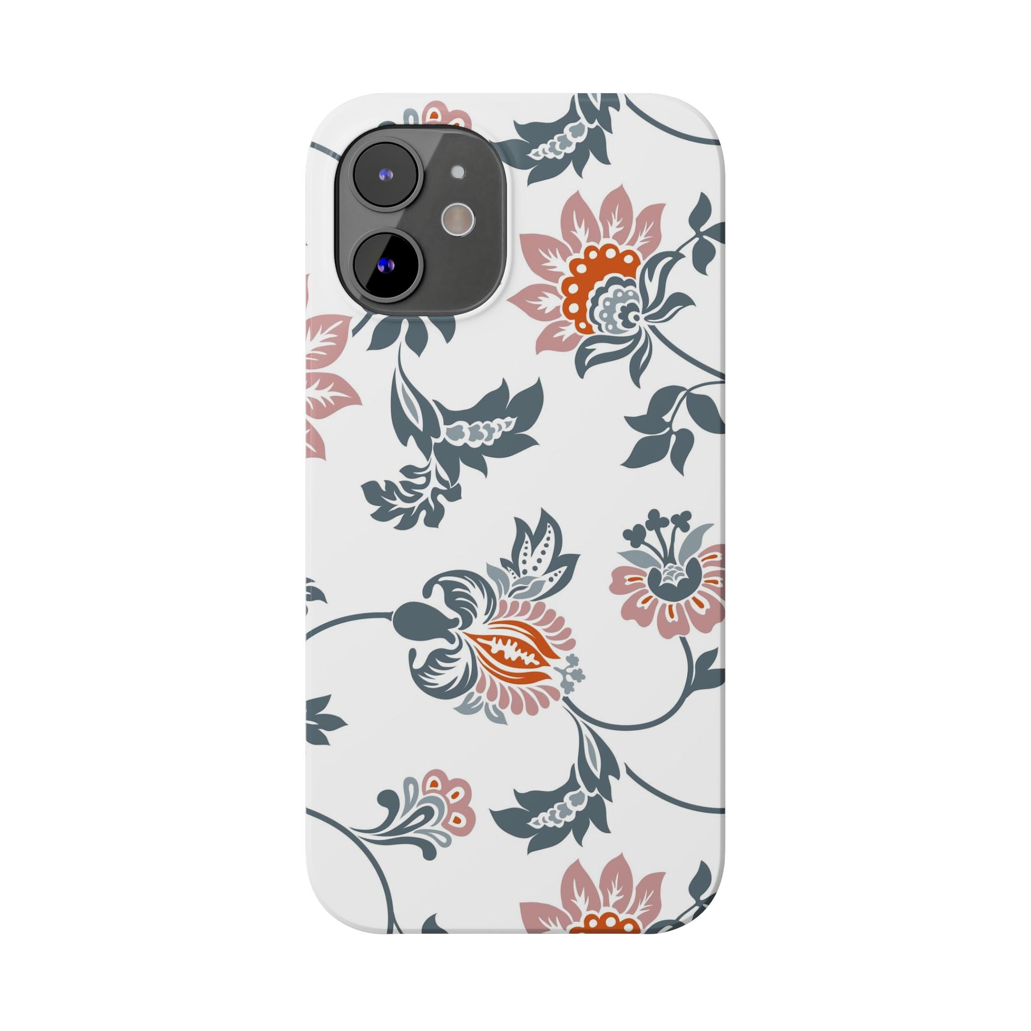 Pink and Green Floral