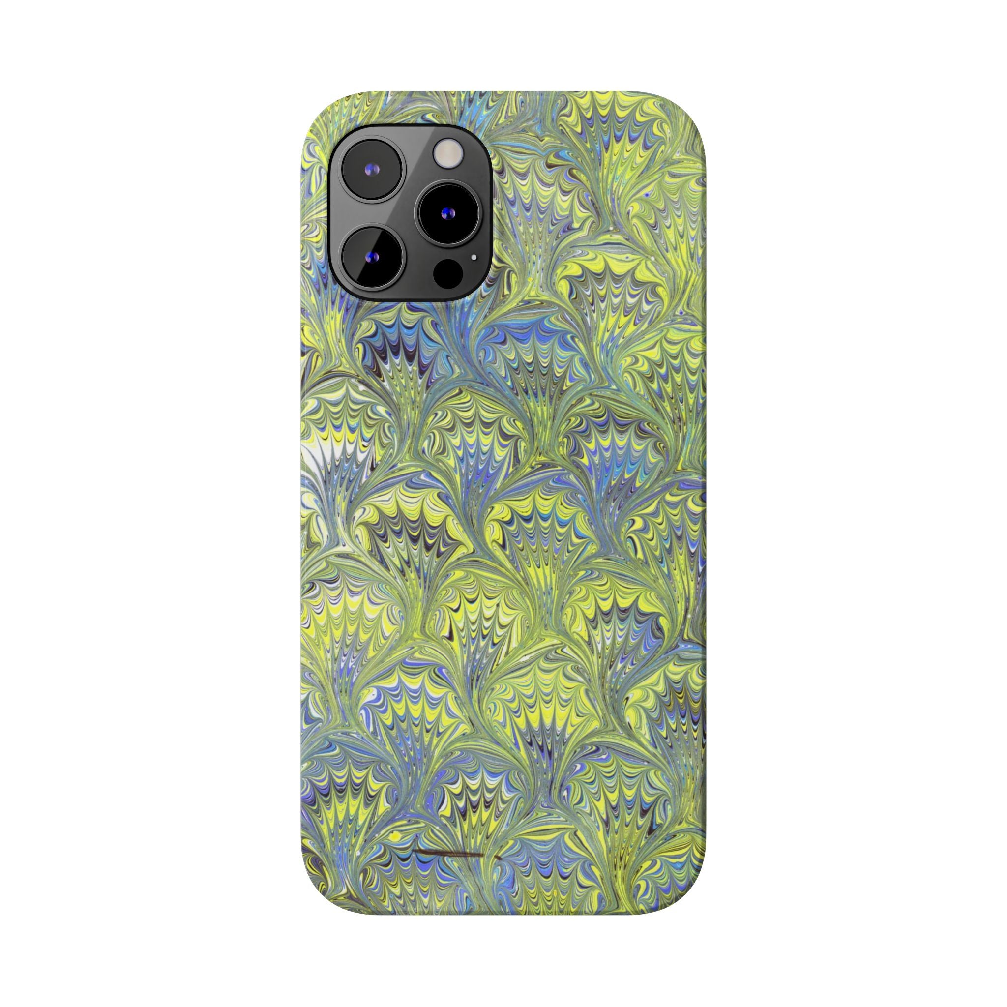 Bright Green and Blue