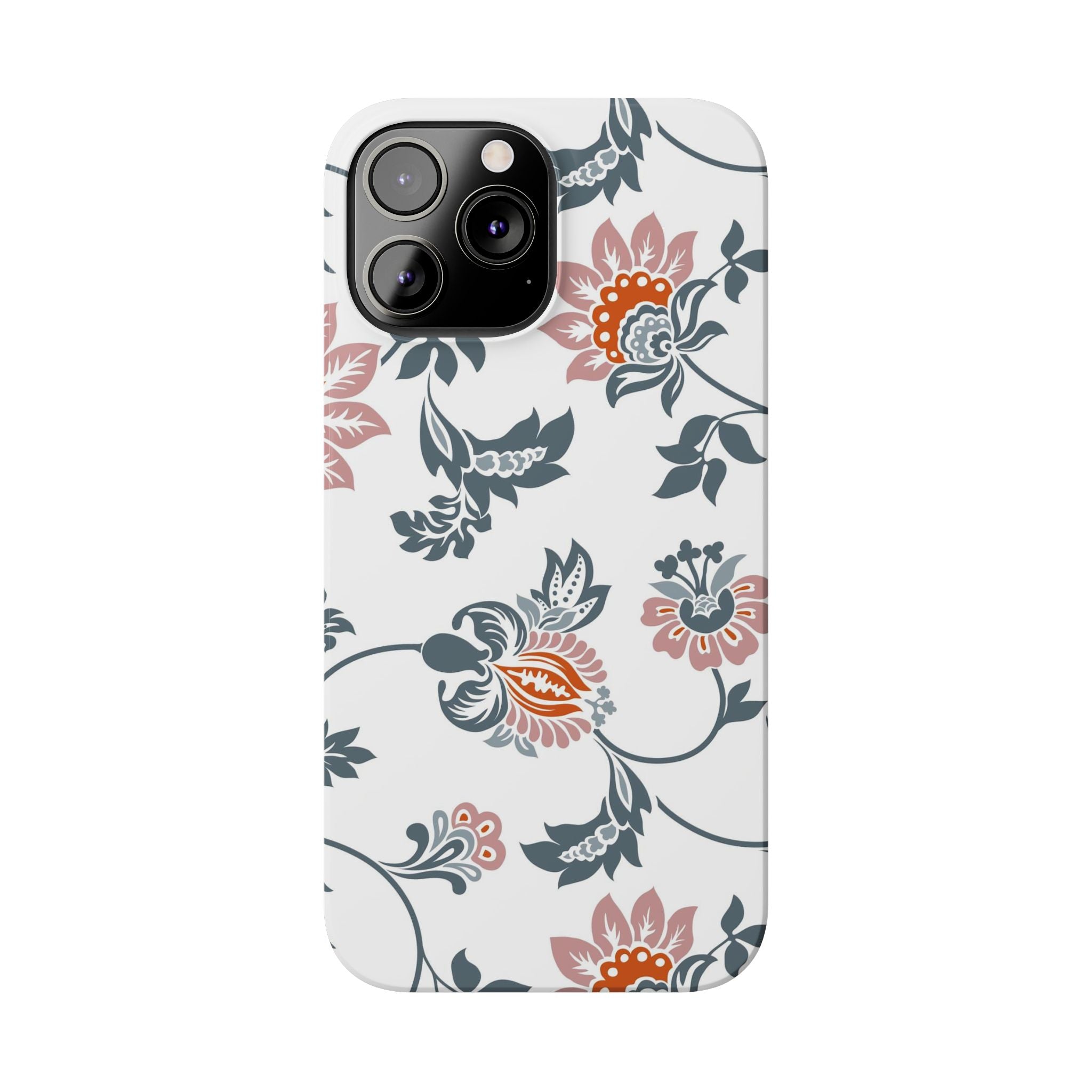 Pink and Green Floral