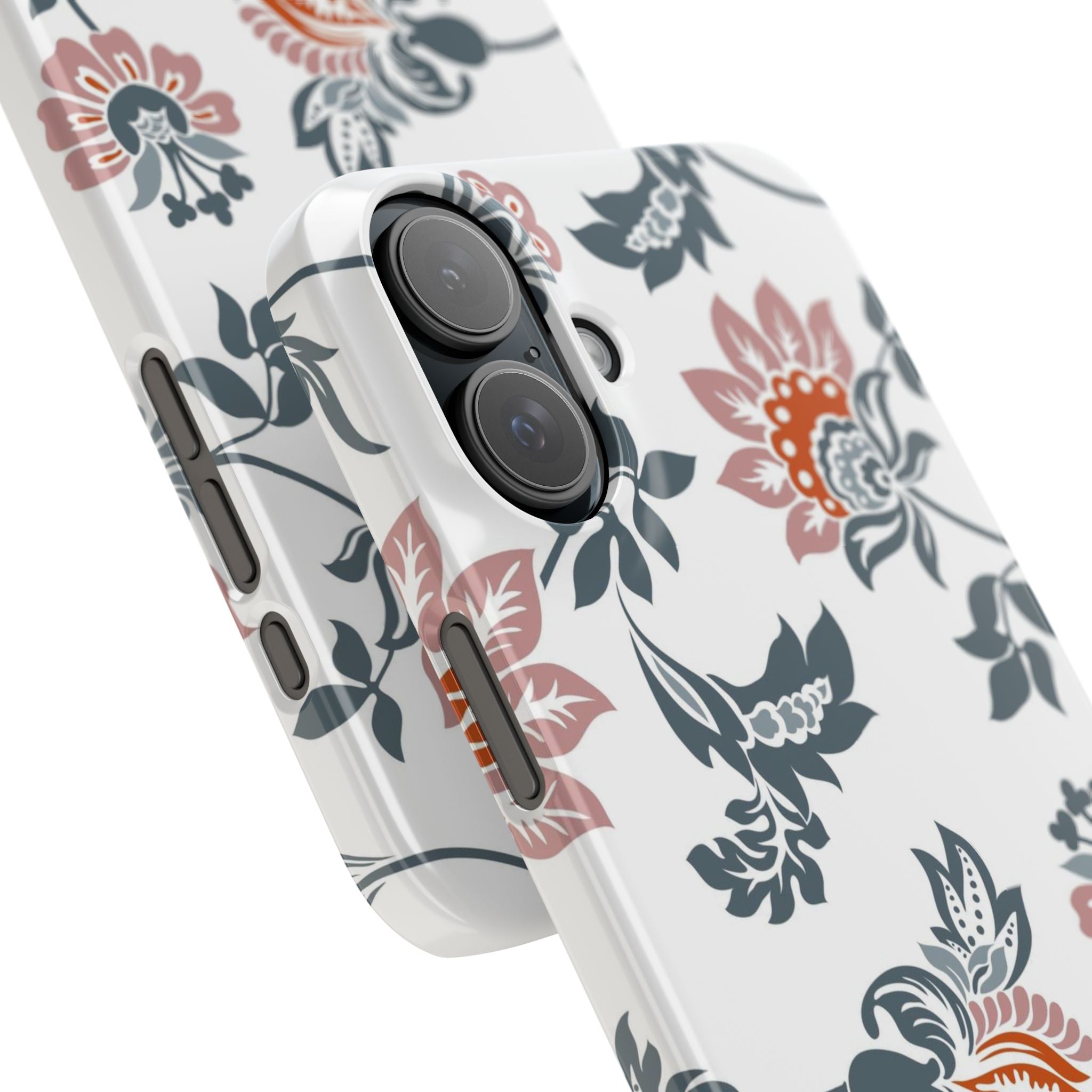 Pink and Green Floral