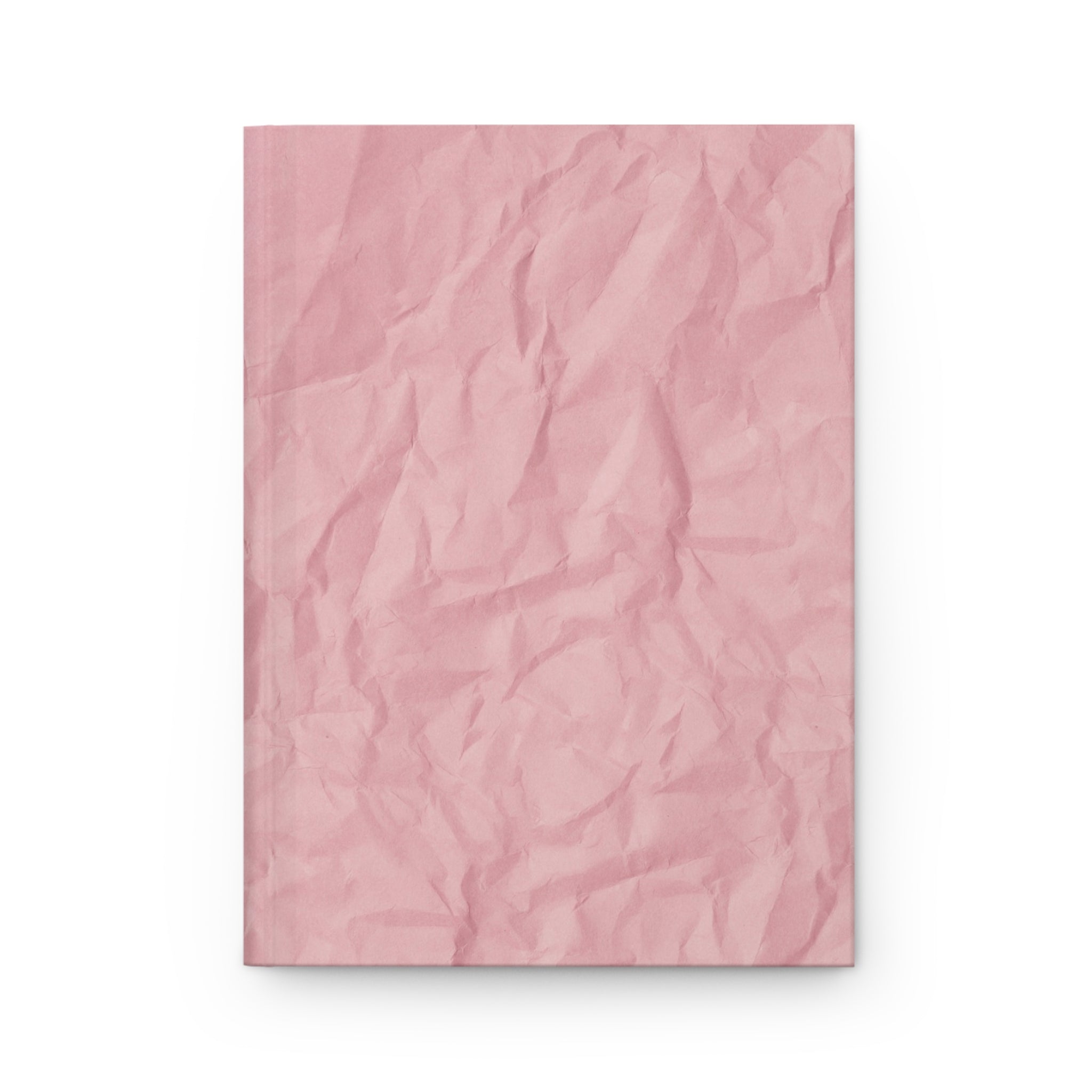 Pink Crinkled Paper
