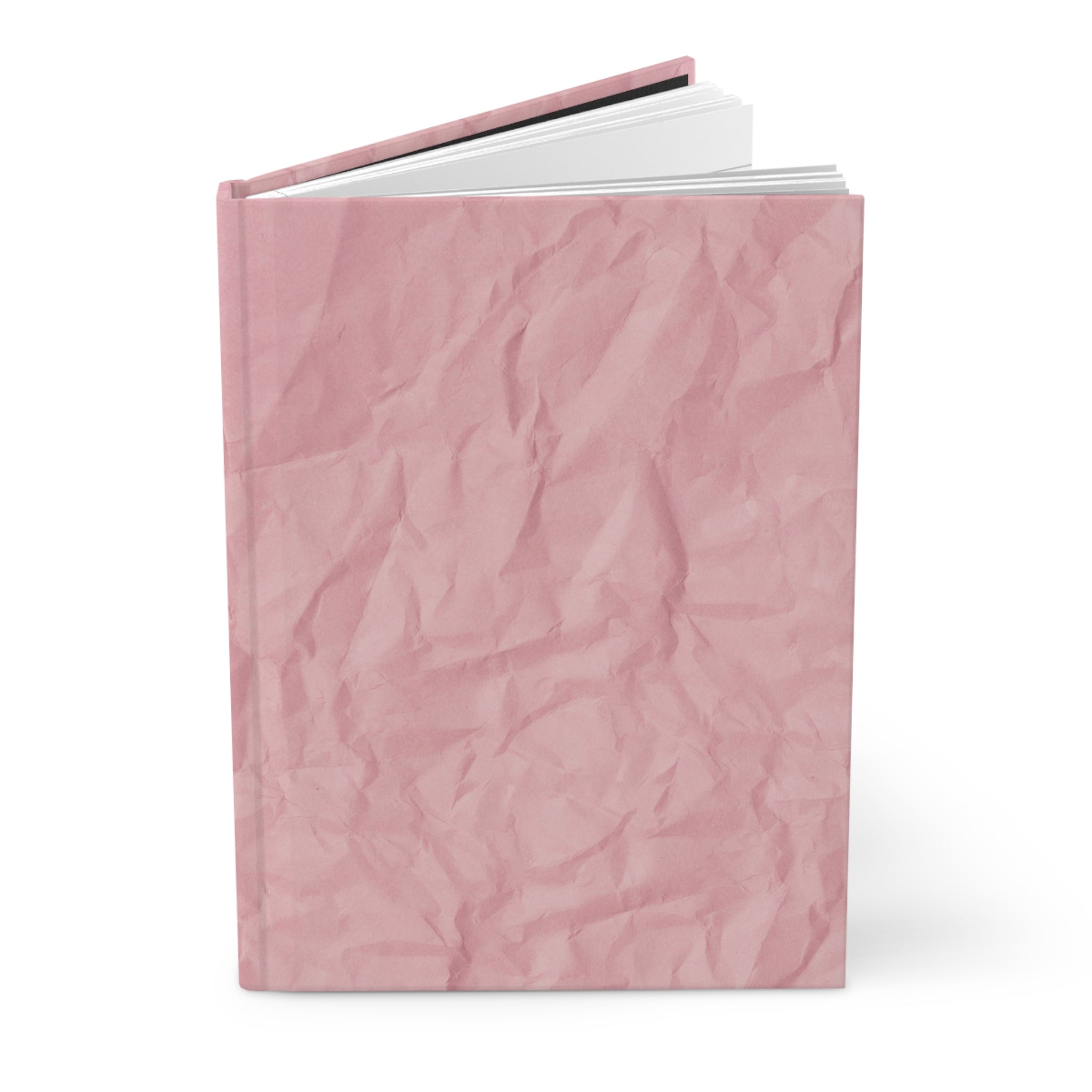 Pink Crinkled Paper