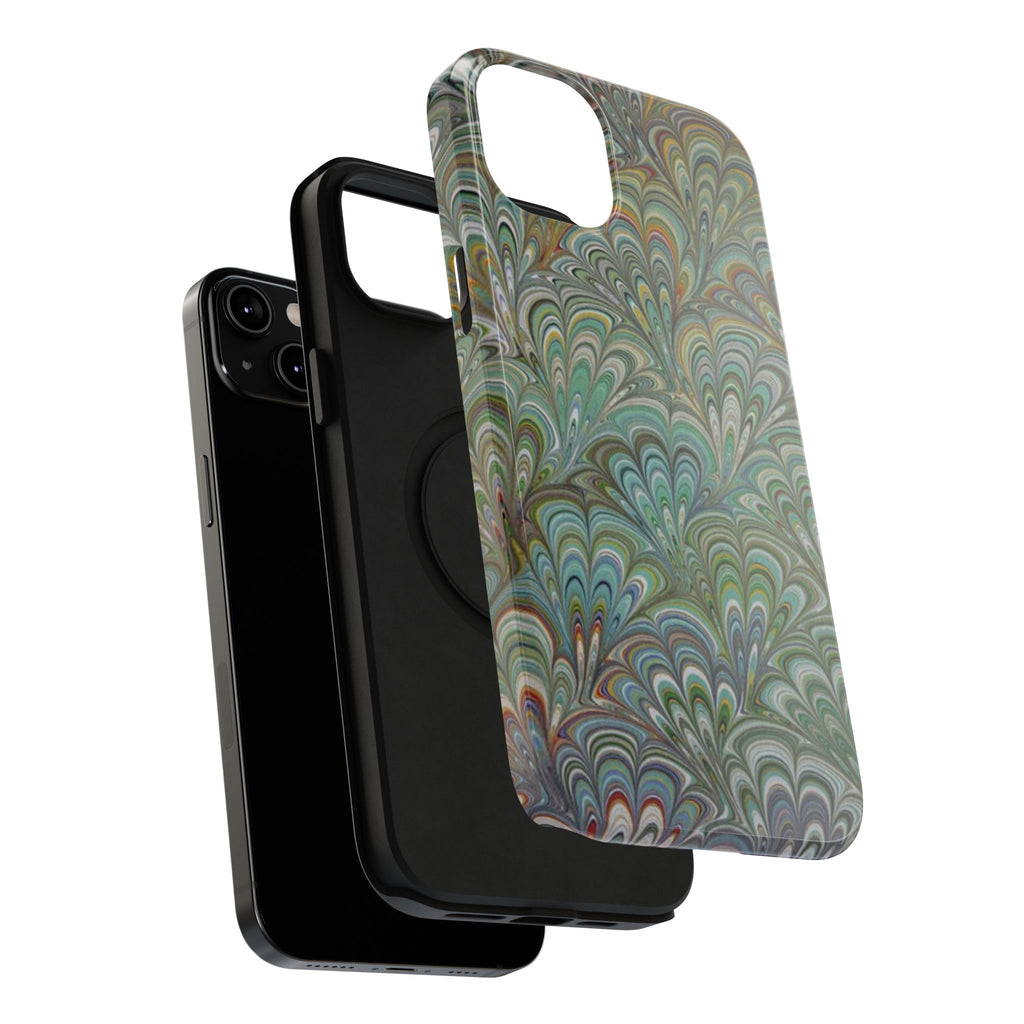 Italian Peacock Green Highly Durable Phone Case for Apple + Samsung
