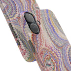 Pink Pastel - Italian Feather Marble Design Phone Case