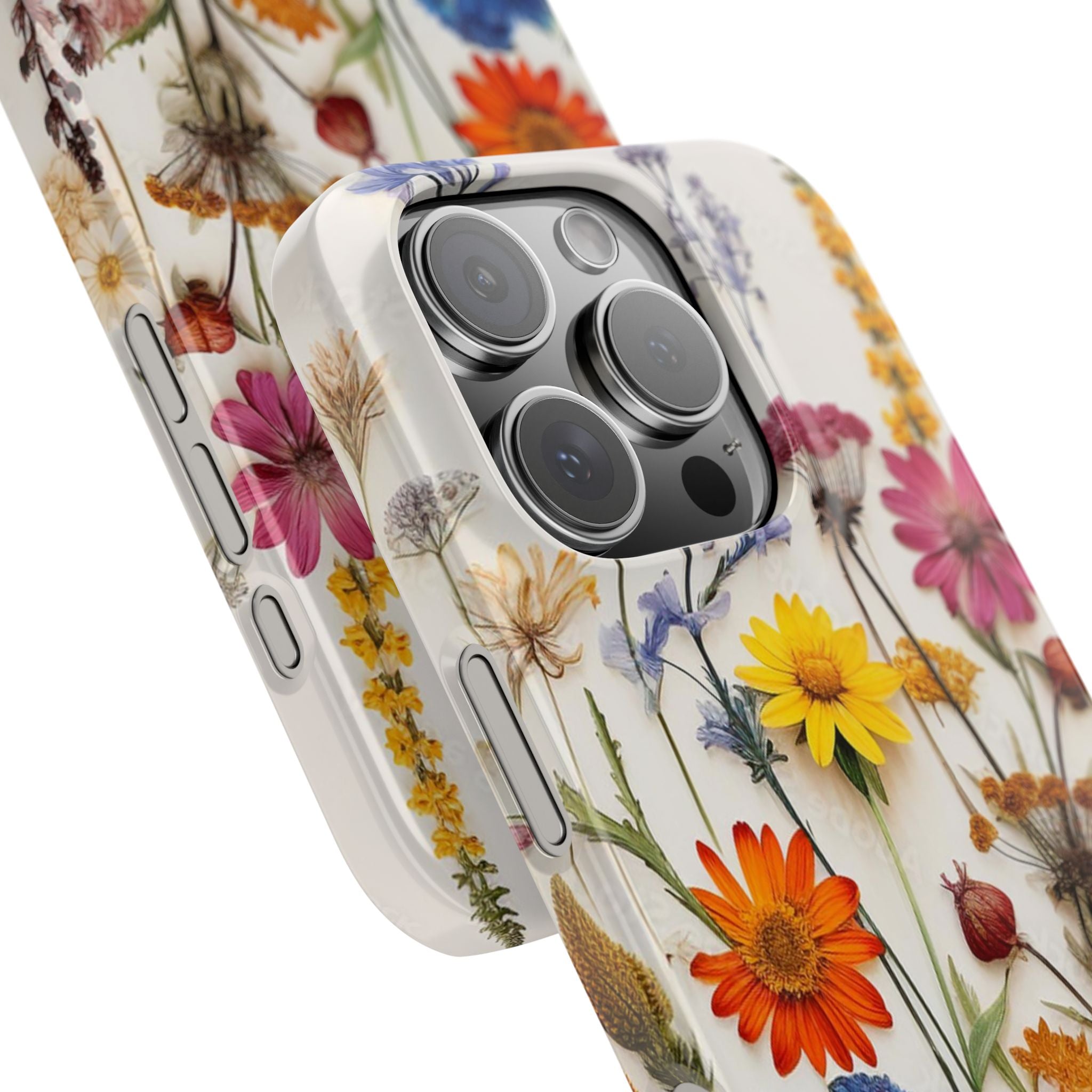 Bright Floral Phone Case - Single Layer Slim Case