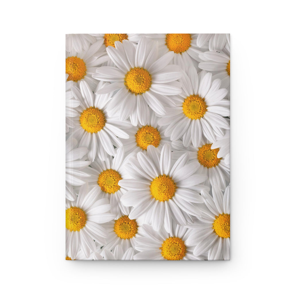 Daisy Spring Floral Design Hardcover Journal Matte