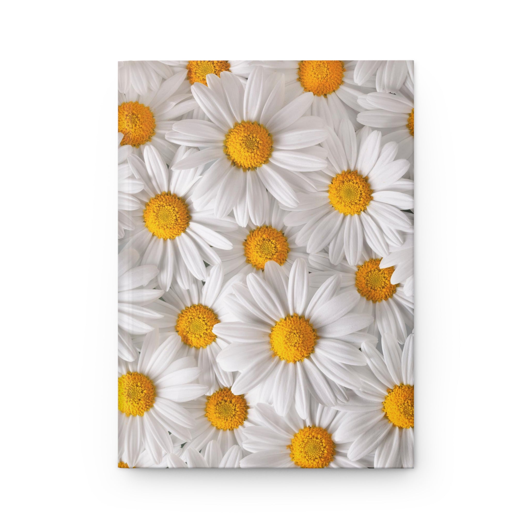 Daisy Spring Floral Design Hardcover Journal Matte