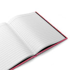 Vintage Italian Marbled Hardcover Journal - Pink