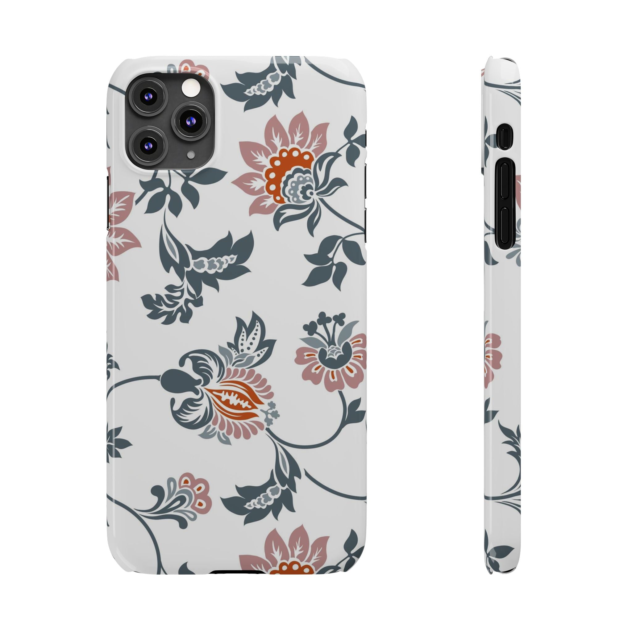 Pink and Green Floral