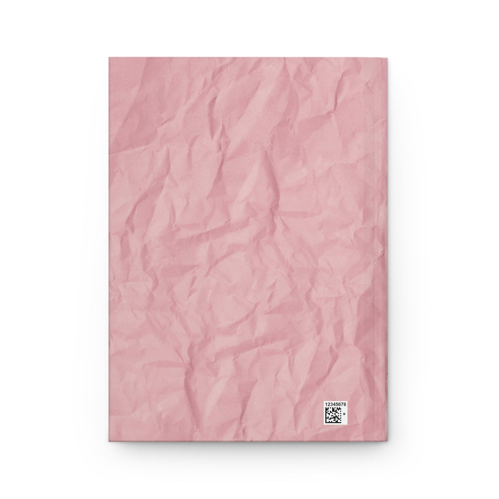 Pink Crinkled Paper