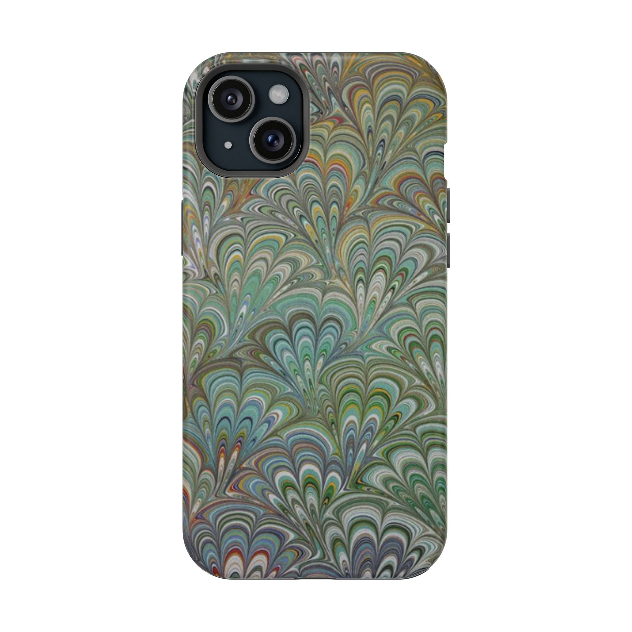 Italian Peacock Green Highly Durable Phone Case for Apple + Samsung