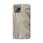 Beige and Neutrals Italian Vintage Marbled Paper Design on iPhone 17 + All Cases