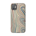 Beige and Neutrals Italian Vintage Marbled Paper Design on iPhone 17 + All Cases