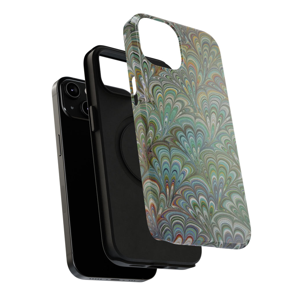 Italian Peacock Green Highly Durable Phone Case for Apple + Samsung