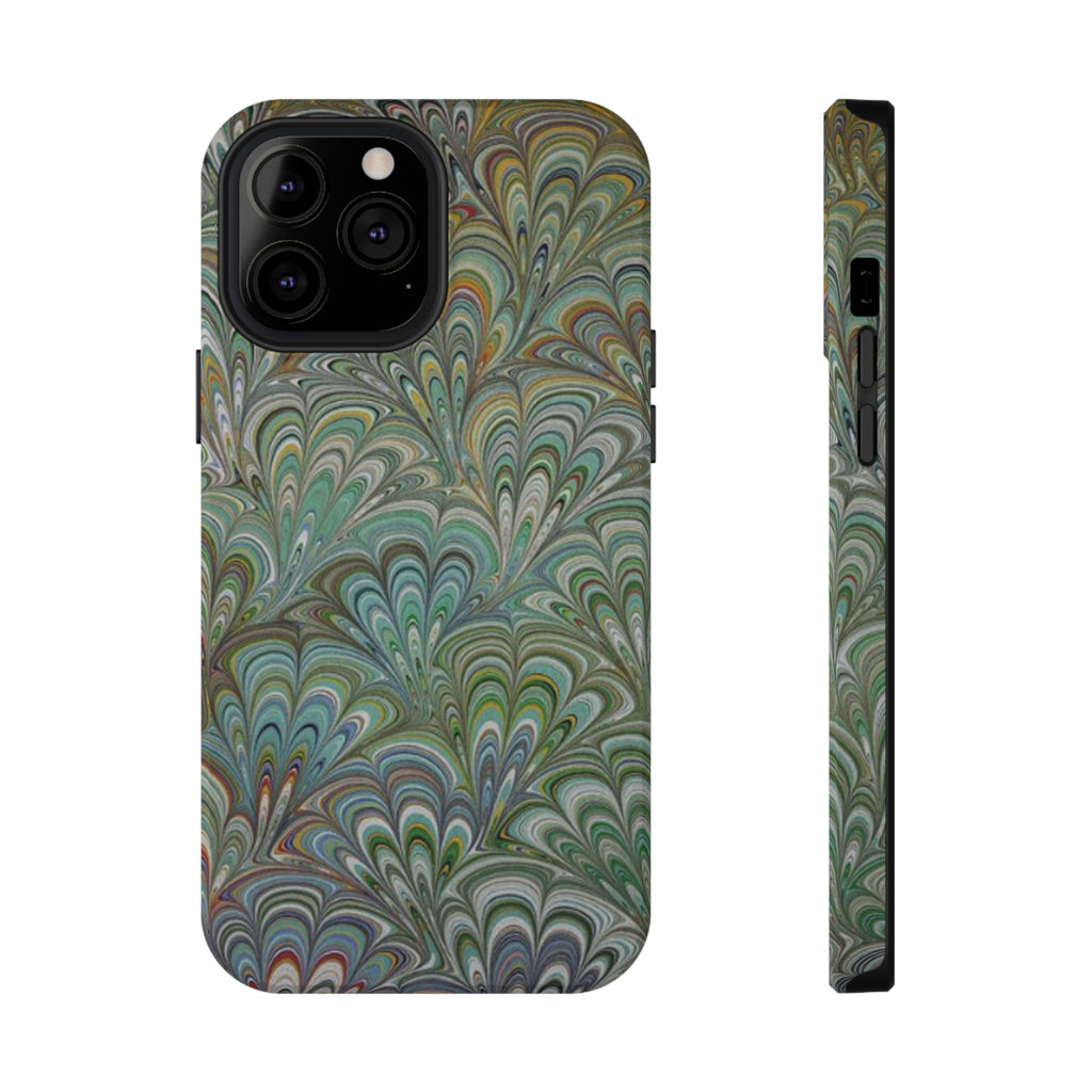 Italian Peacock Green Highly Durable Phone Case for Apple + Samsung