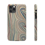 Beige and Neutrals Italian Vintage Marbled Paper Design on iPhone 17 + All Cases
