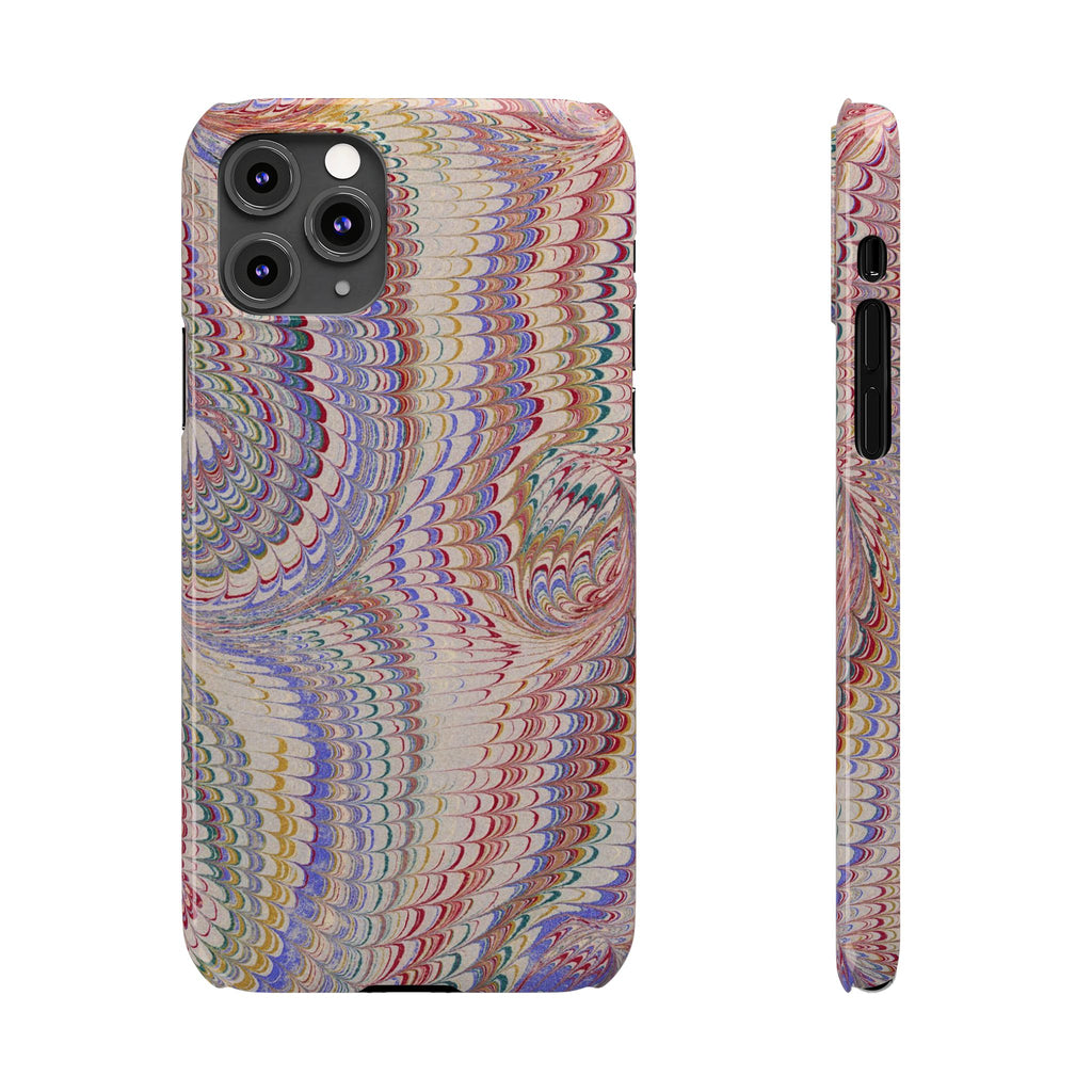 Pink Pastel Marbled Design, Italy Feather IPHONE17 + All Phone Cases
