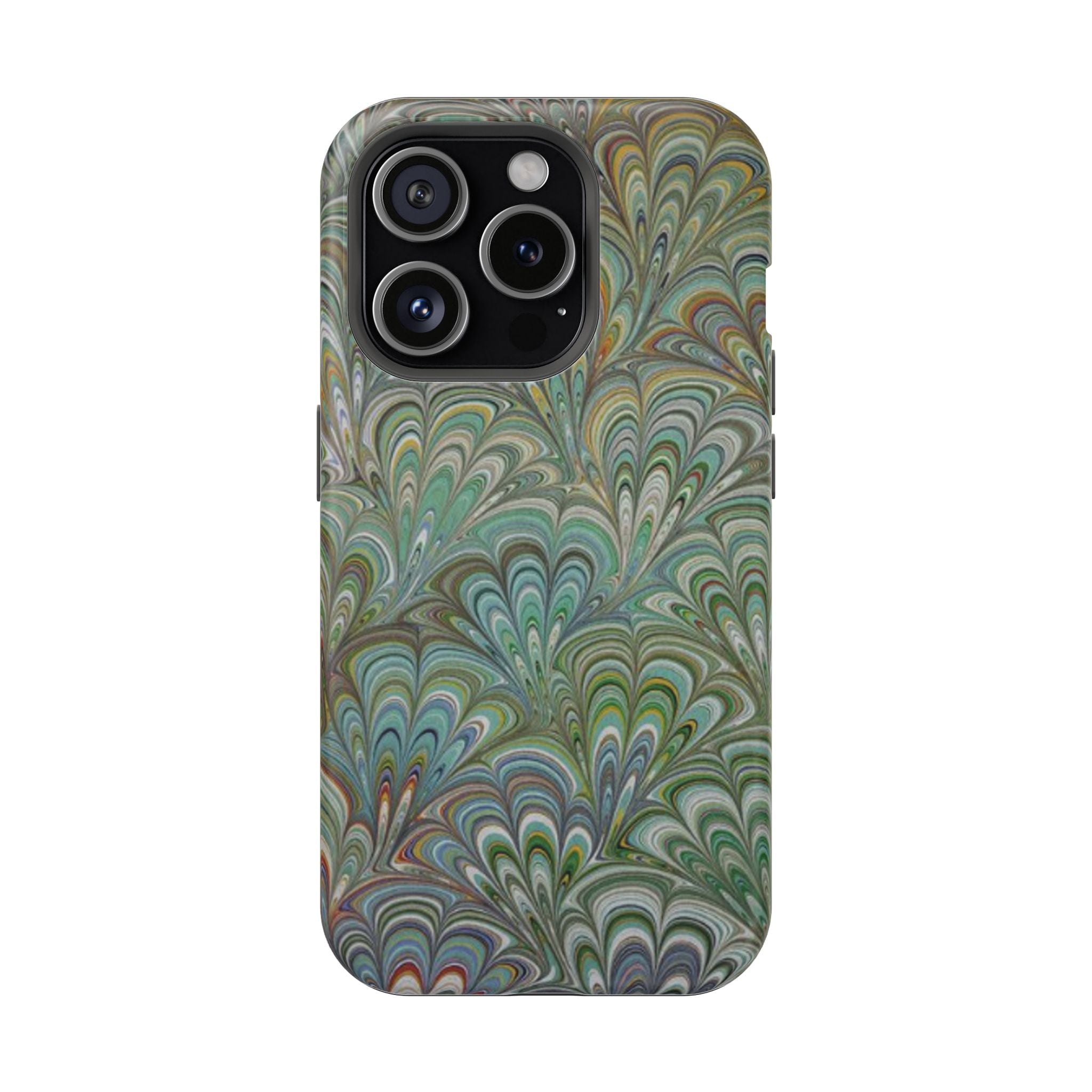 Italian Peacock Green Highly Durable Phone Case for Apple + Samsung