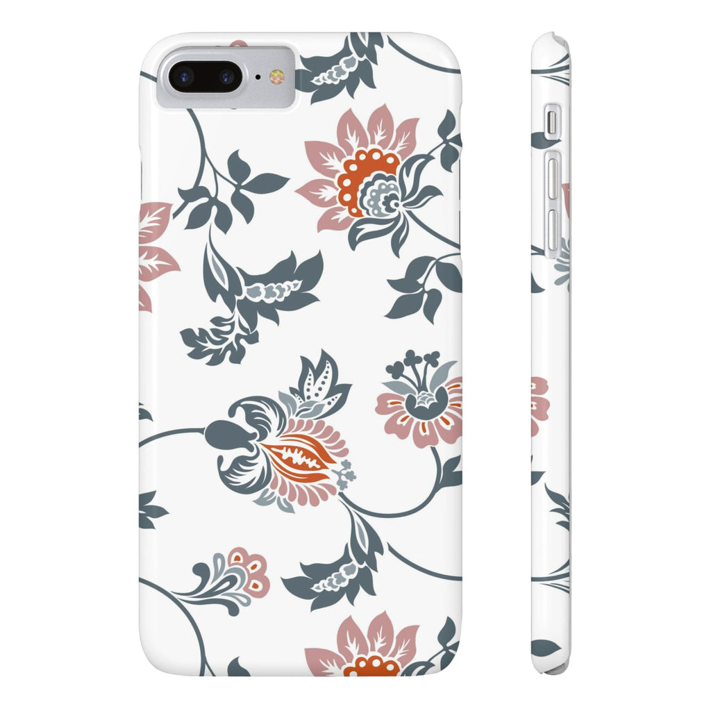 Pink and Green Floral