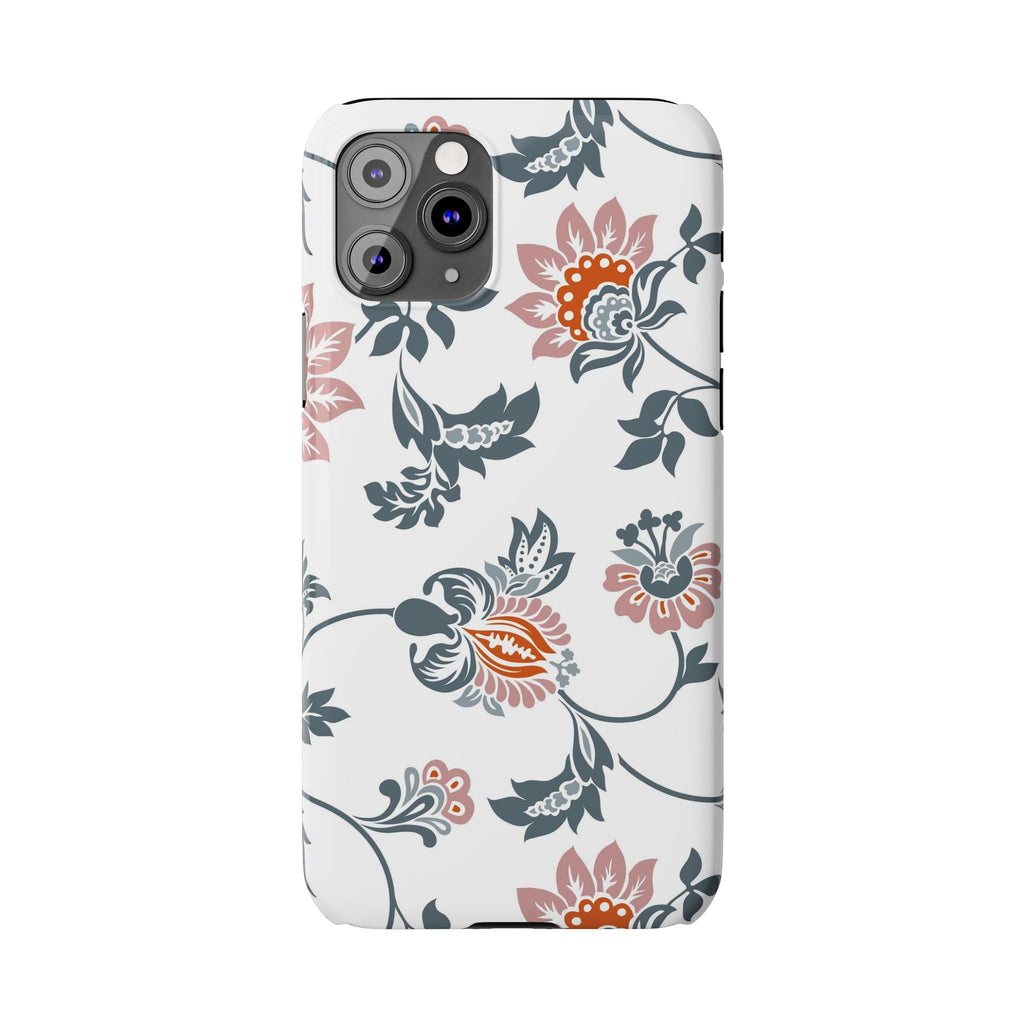 Pink and Green Floral