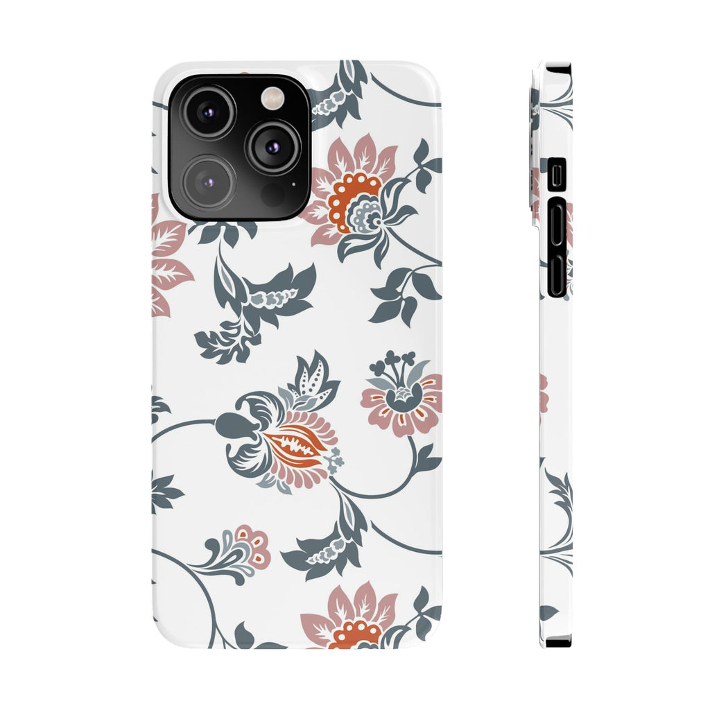Pink and Green Floral