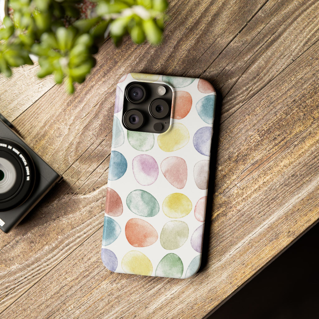 Colorful Watercolor Organic Circle Phone Cases