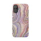 Pink Pastel Marbled Design, Italy Feather IPHONE17 + All Phone Cases