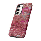 Shades of Pink Marbled Phone Case — Tough Protective Phone Cover
