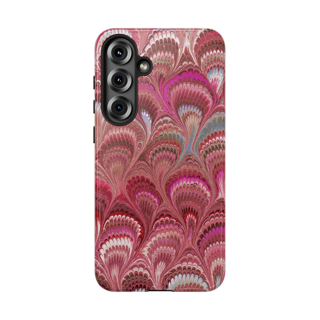 Shades of Pink Marbled Phone Case — Tough Protective Phone Cover