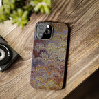 Italian Marbled Design, Multi-Colored Pallet, Slim Phone Cases, Case-Mate