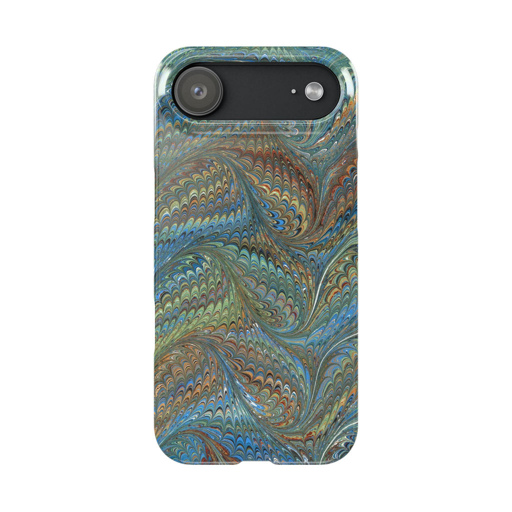 Blue and Green Swirl