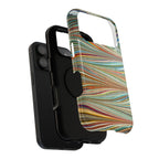 Traditional Hand-Marbled Florentine Multi-Colored Dual Layer Phone Case