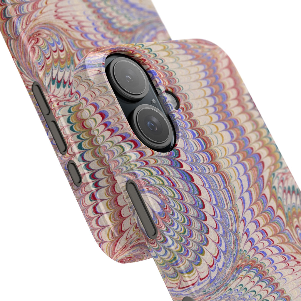 Pink Pastel Marbled Design, Italy Feather IPHONE17 + All Phone Cases