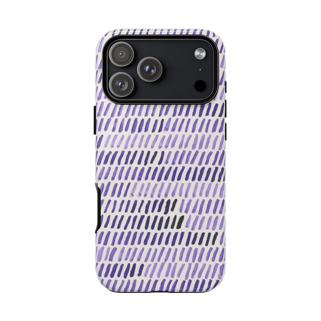 Purple + Lavender Watercolor Design - Dual Layer - Matte or Glossy