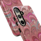 Shades of Pink Marbled Phone Case — Tough Protective Phone Cover